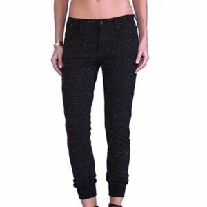 Mother The Trainer Track Joggers Pants Black Sky Pirate sz25